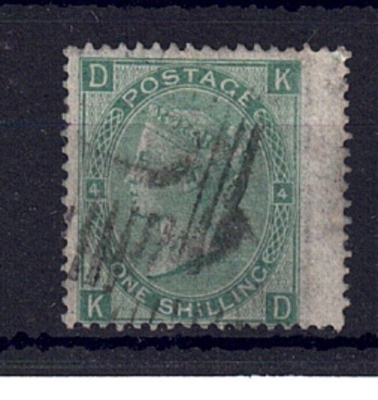 QV SG117 Plate 4 Letters K-D wing margin Fine used