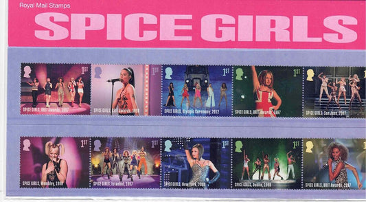 GB 2024 Spice Girls Presentation pack No 643 complete