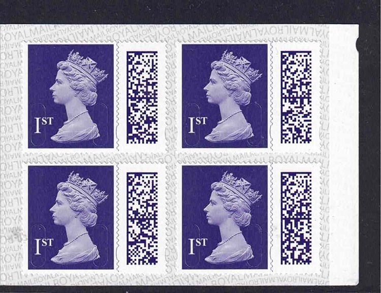 GB 20 1st class stamps Face Value £33 - Full gum (from Royal mail stamp swop scheme)