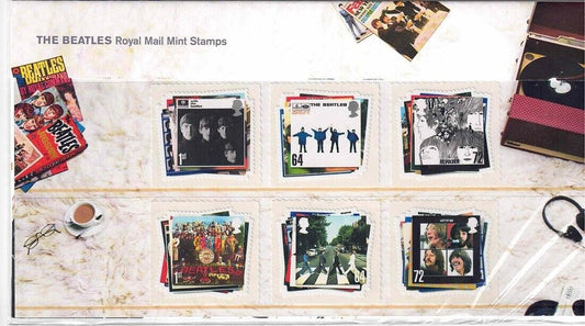 GB stamps 2007 The Beatles Presentation Pack No 392 complete